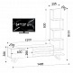 ArteLibre Σύνθετο Τηλεόρασης KEROS Λευκό/Φυσικό Μοριοσανίδα/Μελαμίνη 150x30x132cm - inde.gr