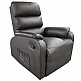 Πολυθρόνα Relax Με Μασάζ ΗΑΝΑ Καφέ PU 77x90x99cm
