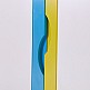 ArteLibre Ντουλάπα Τρίφυλλη SWIFT Mdf χρωματιστή 120x58x200cm - inde.gr