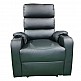 Πολυθρόνα Relax HEDER Μαύρο PU 80x78x98cm
