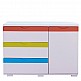 ArteLibre Συρταριέρα Swift Mdf Χρωματιστό 100x40x70cm - inde.gr