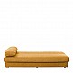 ArteLibre Καναπές Κρεβάτι Τριθέσιος LAURA Μουσταρδί 190x75x80cm - inde.gr