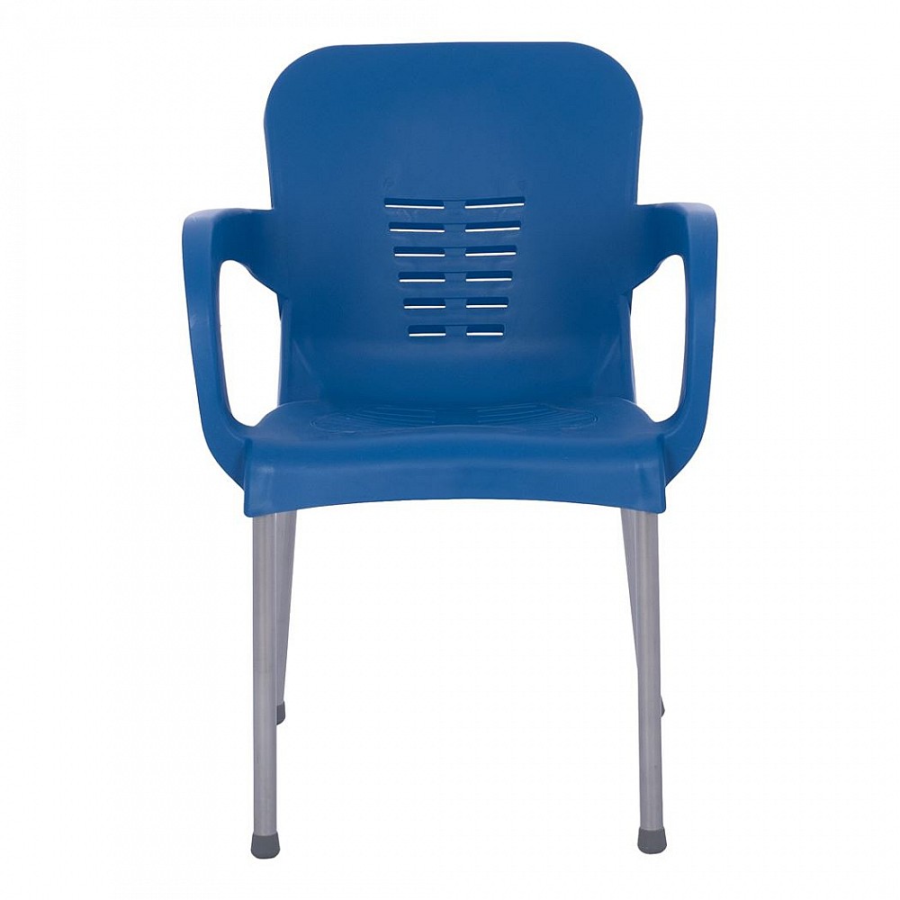 ArteLibre Καρέκλα Κήπου Eco Μπλε Ανακυκλωμένο PP 60x50x80xcm - inde.gr