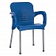ArteLibre Καρέκλα Κήπου Eco Μπλε Ανακυκλωμένο PP 60x50x80xcm - inde.gr