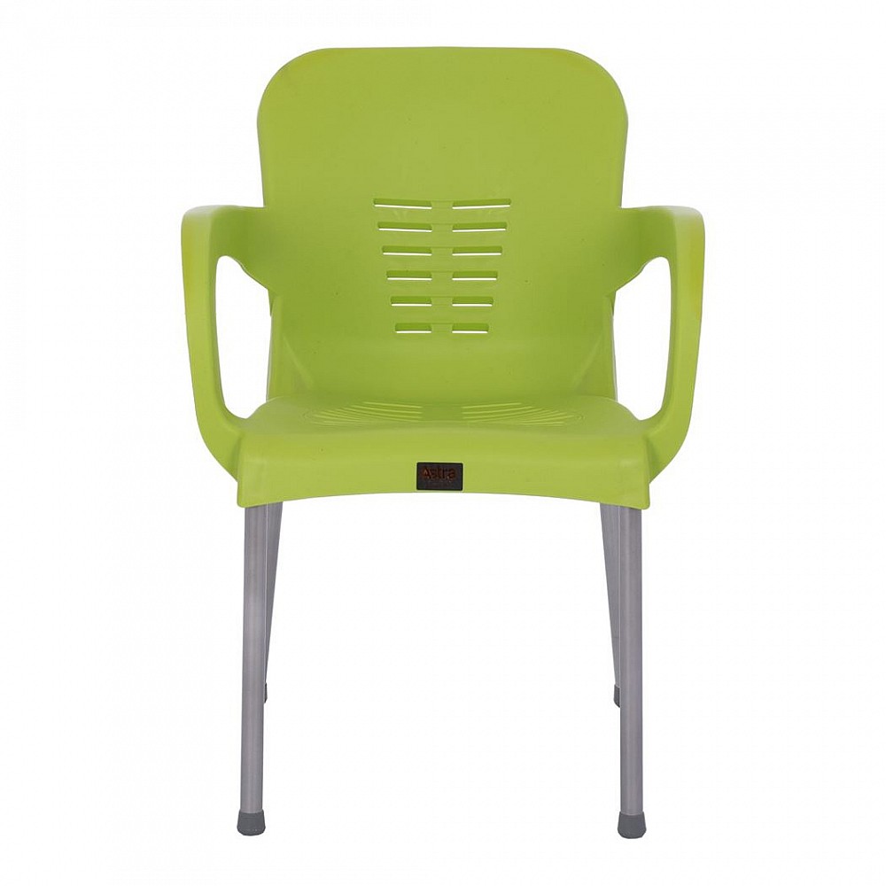 ArteLibre Καρέκλα Κήπου Eco Πράσινο Ανακυκλωμένο PP 60x50x80xcm - inde.gr