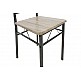 ArteLibre Τραπέζι Σετ (4+1) ArteLibre BLUE DAWN Sonoma 120x68x75cm - 14370001 - inde.gr ArteLibre Τραπέζι Σετ (4+1) ArteLibre BLUE DAWN Sonoma 120x68x75cm - 14370001 - inde.gr