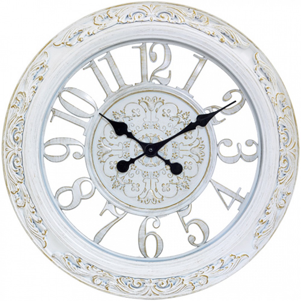 ArteLibre Ρολόι Τοίχου Λευκό Πλαστικό Φ56cm - inde.gr