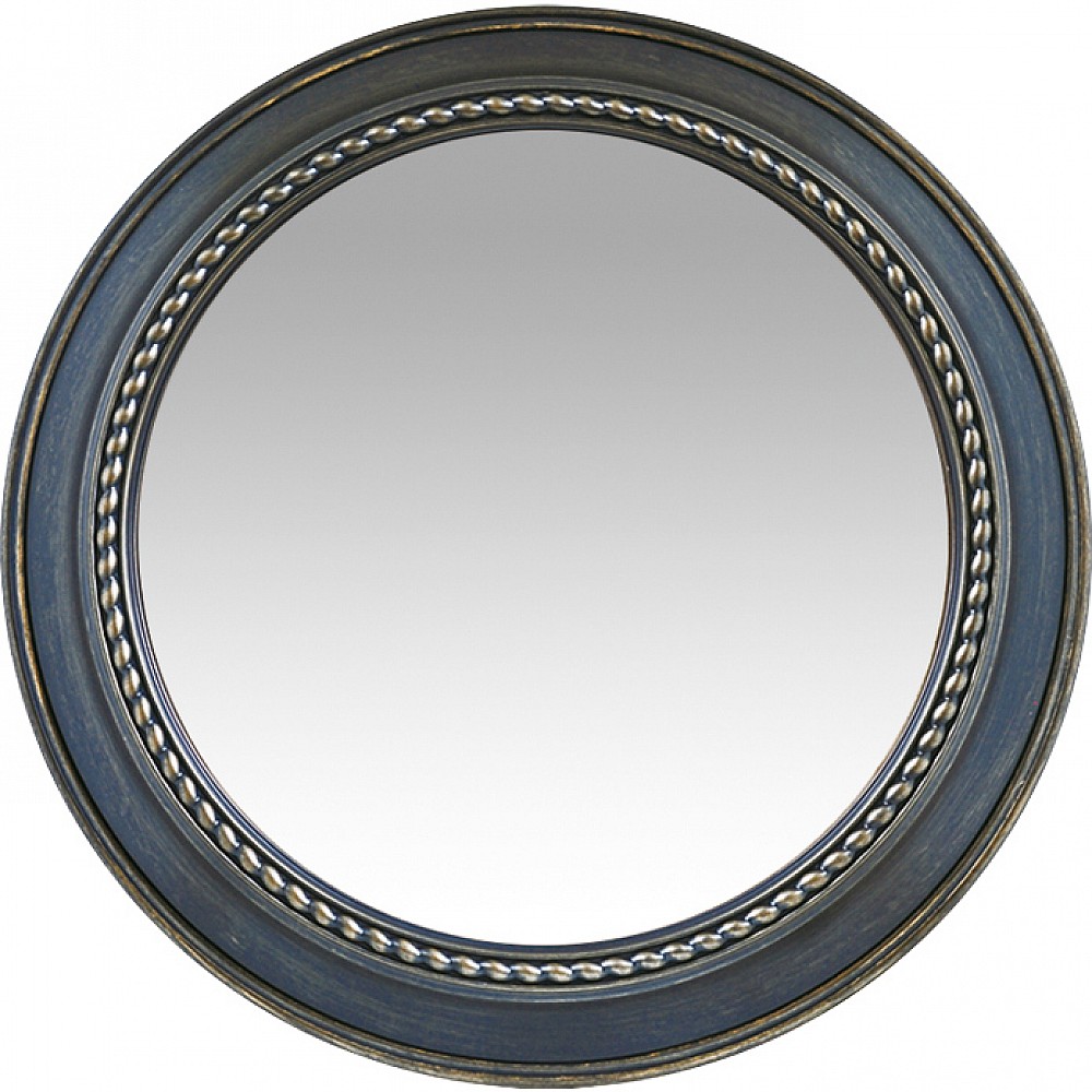 ArteLibre Καθρέπτης Τοίχου Μαύρο Πλαστικό Φ56x5.8cm - inde.gr