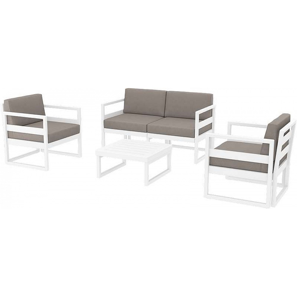 MYKONOS SET 2ΘΕΣ.WHITE ΜΕ ΜΑΞ.(2ΘΕΣ.+2ΠΟΛ.+ΤΡΑΠ 65εκ.) MYKONOS SET 2ΘΕΣ.WHITE ΜΕ ΜΑΞ.(2ΘΕΣ.+2ΠΟΛ.+ΤΡΑΠ 65εκ.)