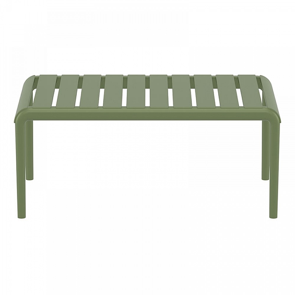 PARIS OLIVE GREEN ΤΡΑΠΕΖΙ 90X50X40εκ. ΠΟΛ/ΝΙΟΥ