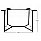 BISTRO ΨΗΛΗ 110X60X105εκ. ΒΑΣΗ ΜΕΤΑΛΛΙΚΗ ΜΕ ΡΕΓ/ΡΟΥΣ