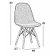 Καρέκλα Ξύλινη 4τμχ Lily Beige Ύφασμα 44x51x45-83εκ. Καρέκλα Ξύλινη 4τμχ Lily Beige Ύφασμα 44x51x45-83εκ.