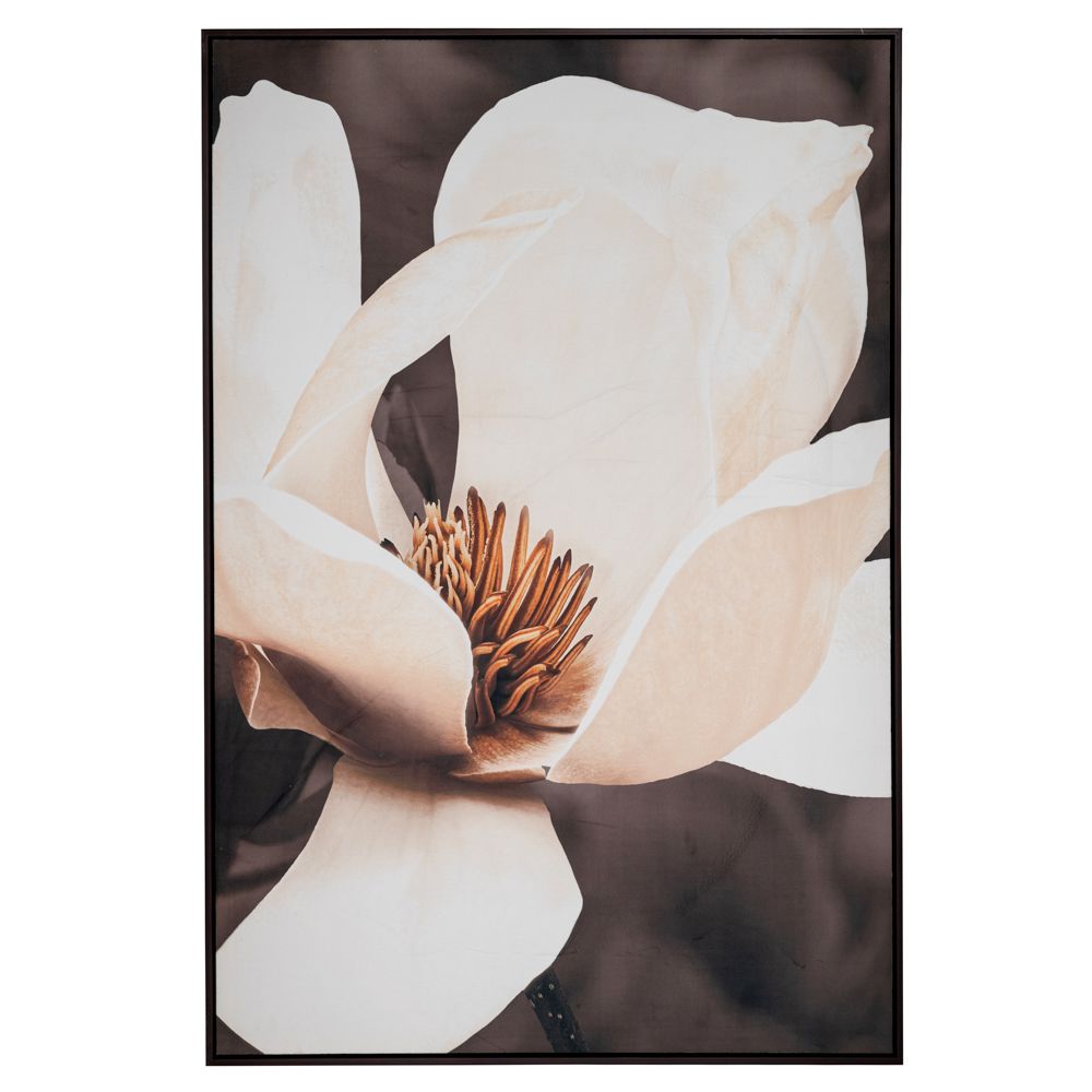 MAGNOLIA ΠΙΝΑΚΑΣ 83x123ΕΚ ME ΚΟΡΝΙΖΑ ΣΕ ΤΥΠΩΜΕΝΟ ΚΑΜΒΑ