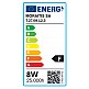 InLight E27 LED G45 8watt 6500K Ψυχρό Λευκό (7.27.08.12.3)