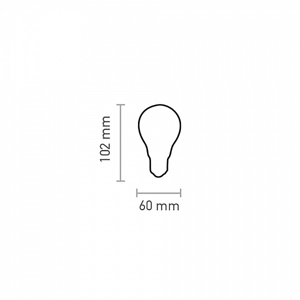 InLight E27 LED Filament A60 10watt (7.27.10.22.2)
