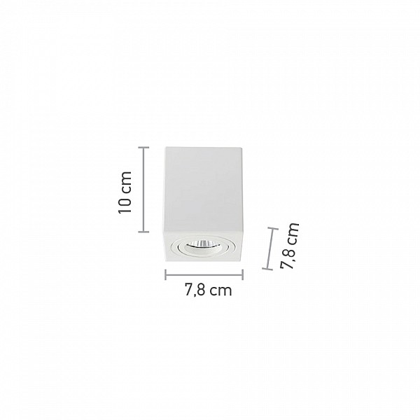 InLight Φωτιστικό οροφής από λευκό μέταλλο (42026-WH)