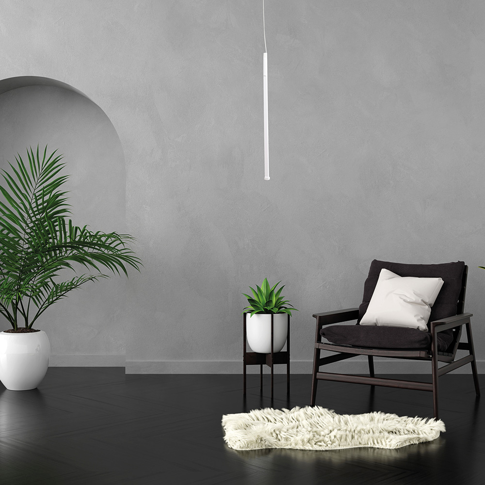 InLight Κρεμαστό φωτιστικό LED 7W 3000K από μέταλλο D:60cm (6070-White) InLight Κρεμαστό φωτιστικό LED 7W 3000K από μέταλλο D:60cm (6070-White)