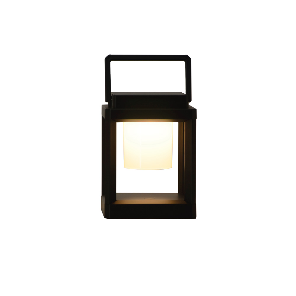 it-Lighting Ontario LED 2W 3000K Outdoor Solar Table Lamp Black D18,2cmx13,5cm (80100311)