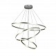 Inlight Κρεμαστό φωτιστικό LED 100W 3CCT (by switch on base) D:60cm (6095-A-Silver) Inlight Κρεμαστό φωτιστικό LED 100W 3CCT (by switch on base) D:60cm (6095-A-Silver)
