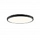 InLight Πλαφονιέρα οροφής LED 32W 3CCT (by switch on base) από μαύρο μέταλλο και ακρυλικό D:40cm (42035-C-Black)