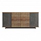 Μπουφές Zafore pakoworld σε oak - καφέ antique απόχρωση 180x45x80εκ Μπουφές Zafore pakoworld σε oak - καφέ antique απόχρωση 180x45x80εκ