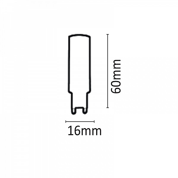 InLight G9 LED 10watt 4000Κ Φυσικό Λευκό (7.09.10.09.2)