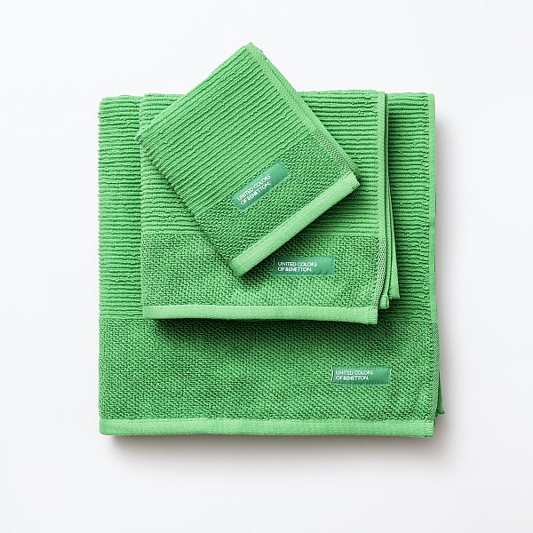 Πετσέτες Μπάνιου (Σετ 3τμχ) Benetton Rainbow BE-0165 Green