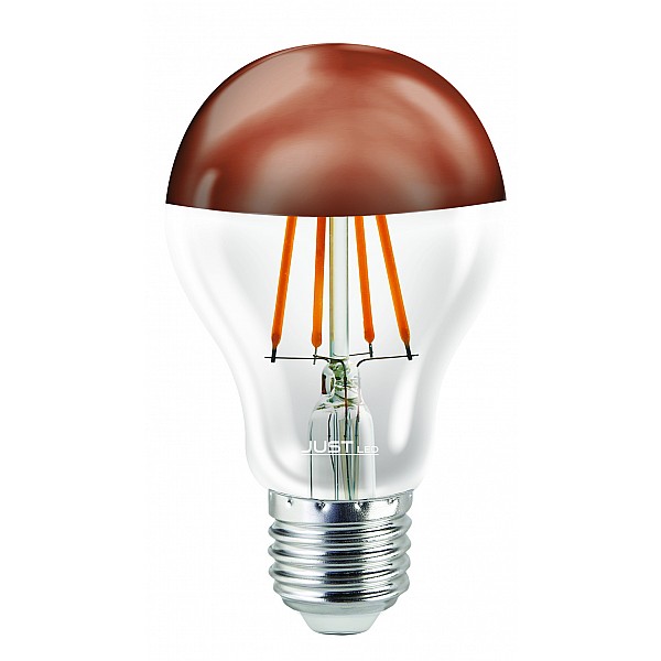 JUST LED JUSTLed-LED Filament Ε27 A60 8W 3000K Θερμό Copper (B276008401)