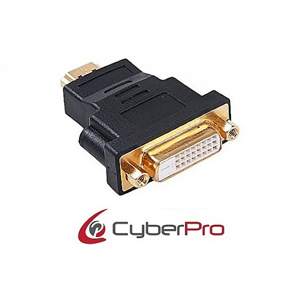 CYBERPRO CP-DH03 Αντάπτορας HDMI male - DVI-D (DL) Female