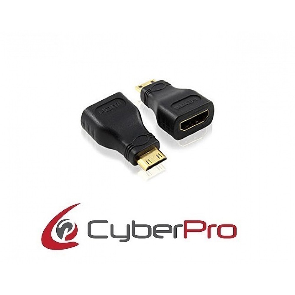 CYBERPRO CP-MNHH1 Αντάπτορας mini HDMI male - HDMI v1.4 female