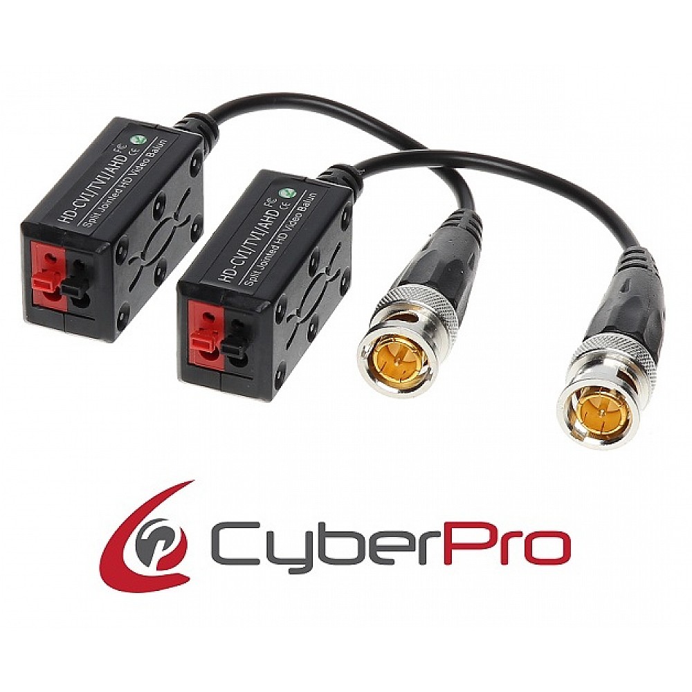 CYBERPRO CP-HDBL BALUN HD AHD/CVI/TVI (Ζεύγος)