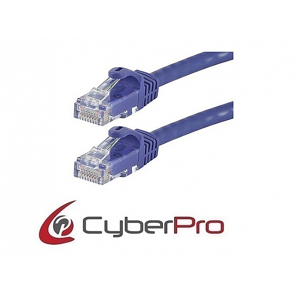 CYBERPRO UTP Cable Cat6 blue 3m