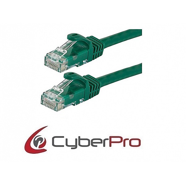 CYBERPRO CP-6C030N Cable UTP Cat6 green 3m