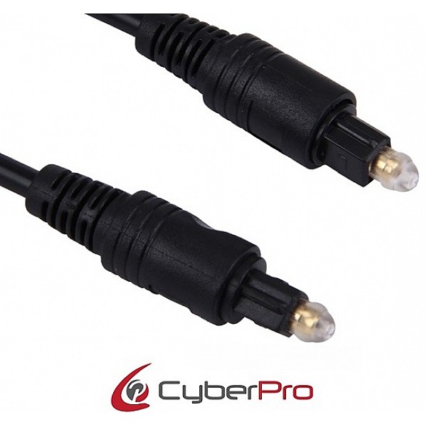 Optical Audio Cable TOS male 4mm -TOS male 1 m.