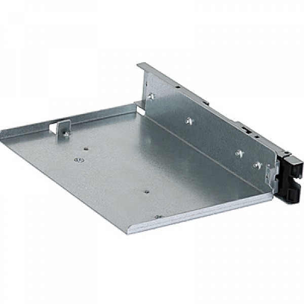 TERRA ID001 DIN rail holder for mounting on base plate BD001, dedicated for mounting NetGear GS308 ethernet switch and SRM522 dSCR multiswitch
