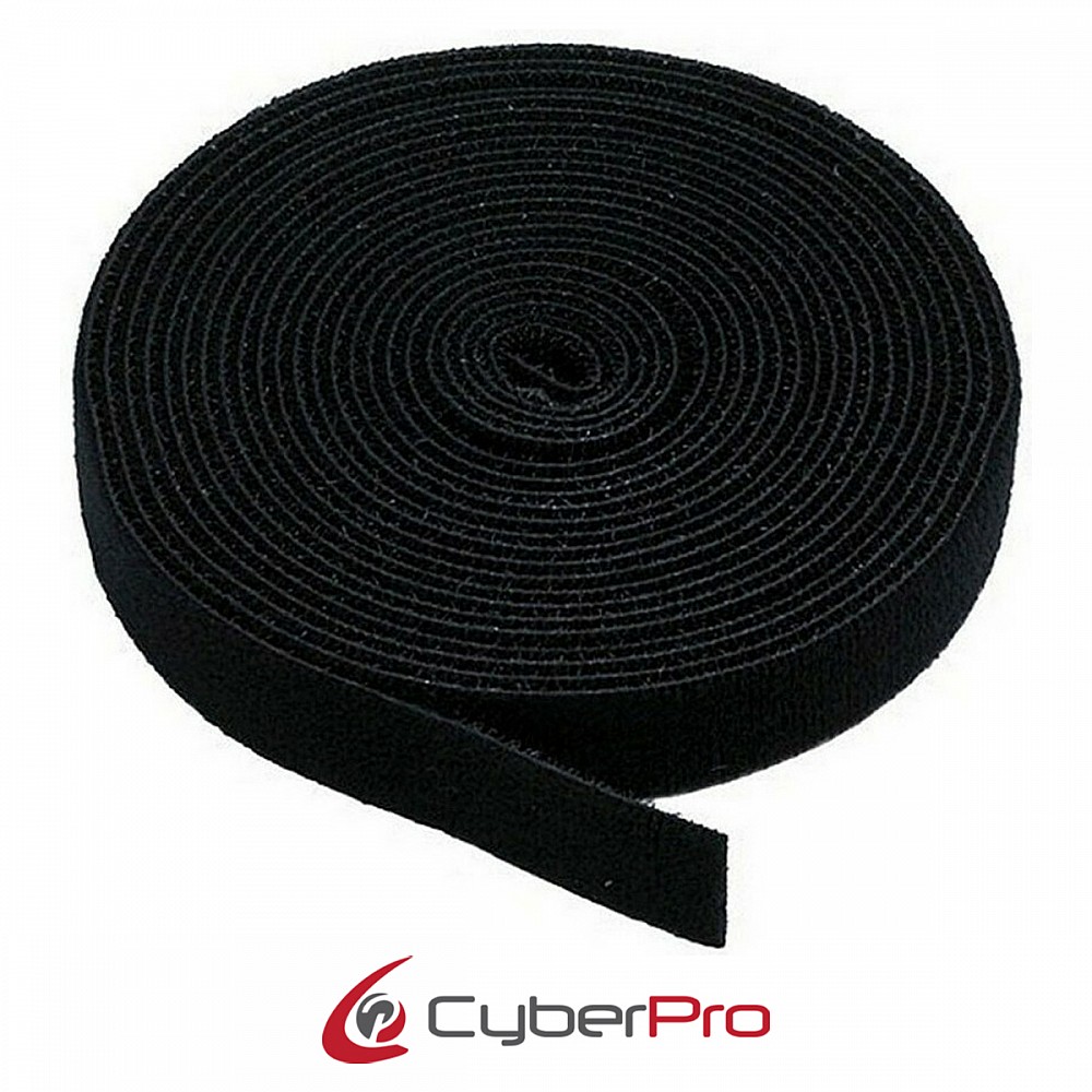 CYBERPRO CP-VELCRO313, Ταινία Velcro, 3 μέτρα, 13mm Πλάτος