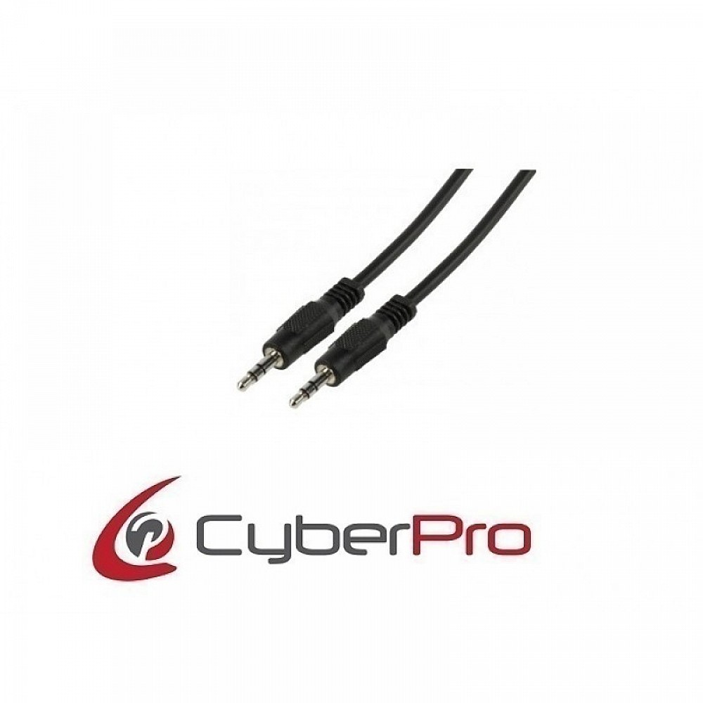 CYBERPRO CP-J050 Cable 3.5mm male - 3.5mm male STEREO 5.0m