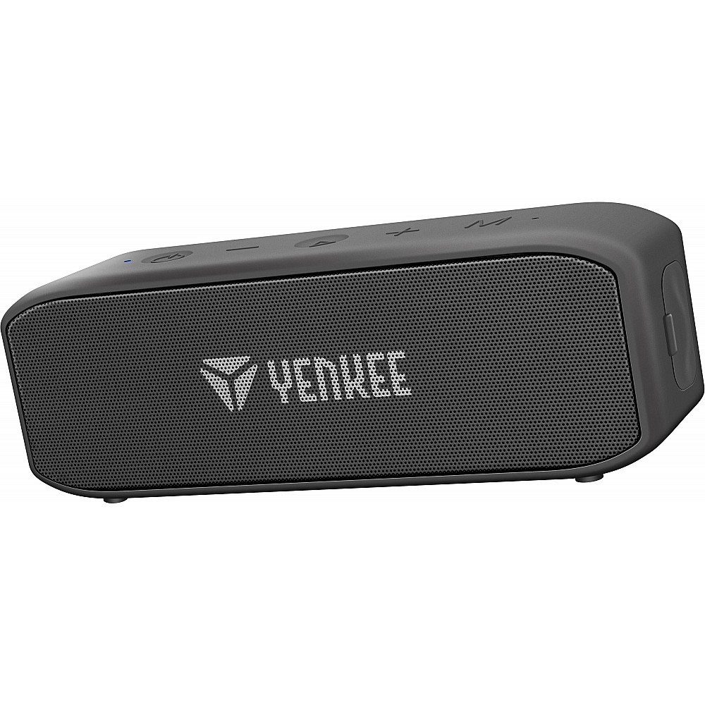 YENKEE YSP 3010BK QBRICK Αδιάβροχο Φορητό Ηχείο Bluetooth 5.0 με τεχνολογία TWS, 20W RMS