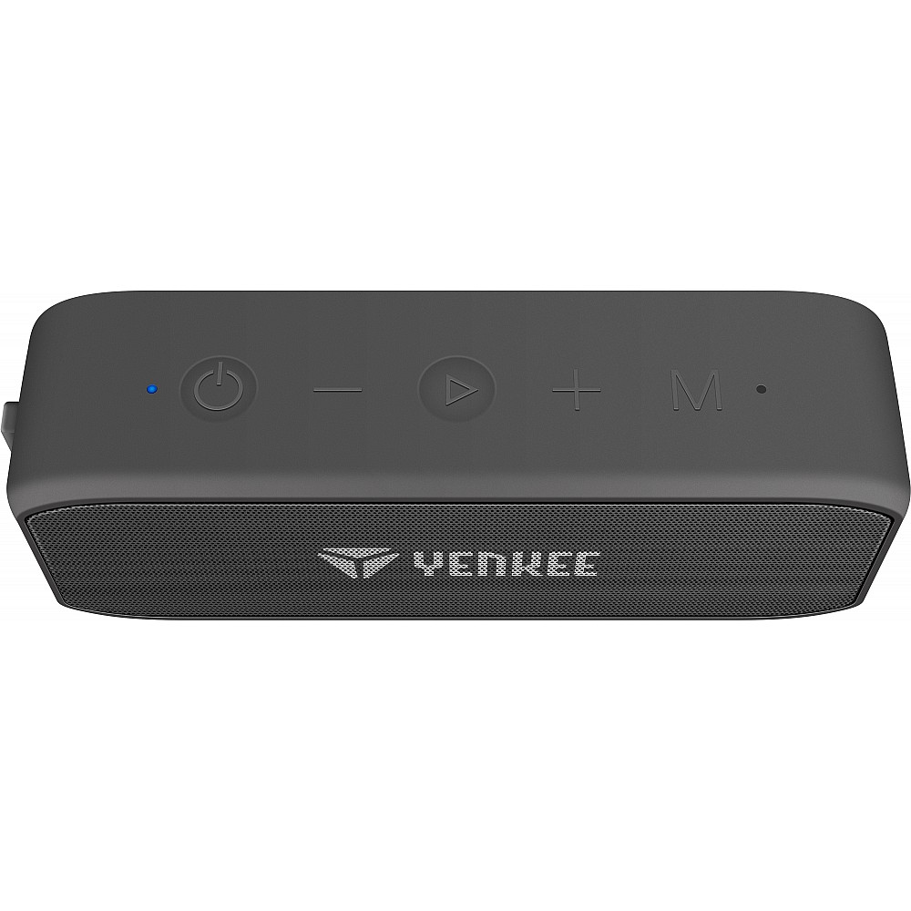 YENKEE YSP 3010BK QBRICK Αδιάβροχο Φορητό Ηχείο Bluetooth 5.0 με τεχνολογία TWS, 20W RMS