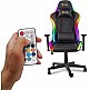 YENKEE YGC 300RGB STARDUST Gaming Καρέκλα Δερματίνης με Ρυθμιζόμενα Μπράτσα και RGB Φωτισμό