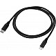 YENKEE YCU 631 BK MFi Braided Καλώδιο Φόρτισης Δεδομένων USB-C σε Lightning 1m, Μαύρο