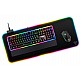 YENKEE YPM 3006 WARP Gaming Mousepad με RGB φωτισμό, Μαύρο