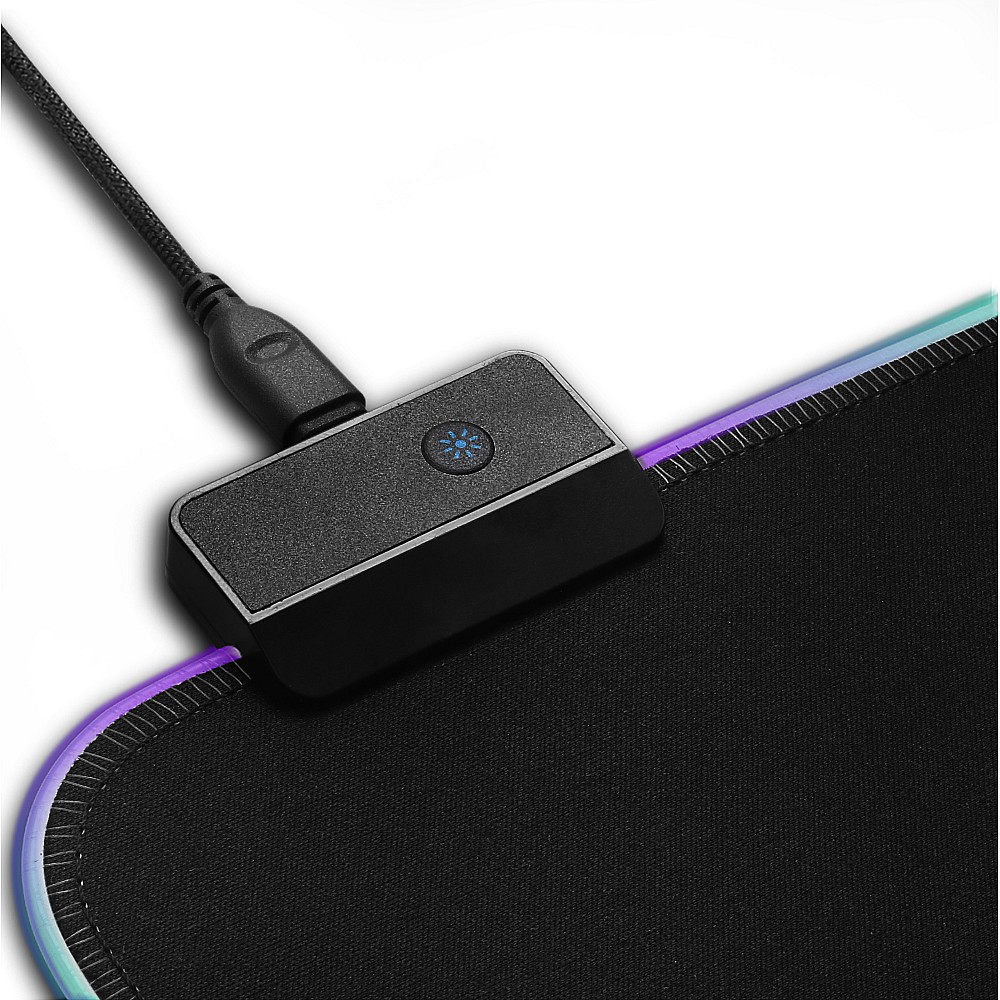 YENKEE YPM 3006 WARP Gaming Mousepad με RGB φωτισμό, Μαύρο