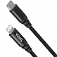 YENKEE YCU 631 BK MFi Braided Καλώδιο Φόρτισης Δεδομένων USB-C σε Lightning 1m, Μαύρο