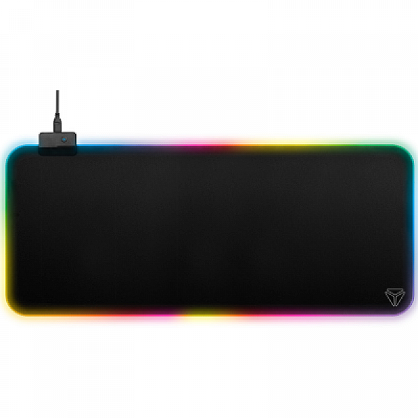 YENKEE YPM 3006 WARP Gaming Mousepad με RGB φωτισμό, Μαύρο