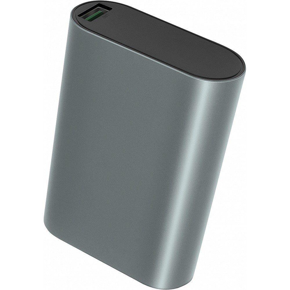 YENKEE YPB 1180 GY Power Bank QC3.0 PD18W / 10000mAh με έξοδο USB A, USB C  Γκρι