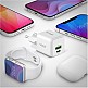 YENKEE YAC G38 VOLT Φορτιστής Dual USB-C/USB-A, 20W/18W Τεχνολογίας GaN με QC 4.0+, PD 3.0, AFC, FCP, Λευκός