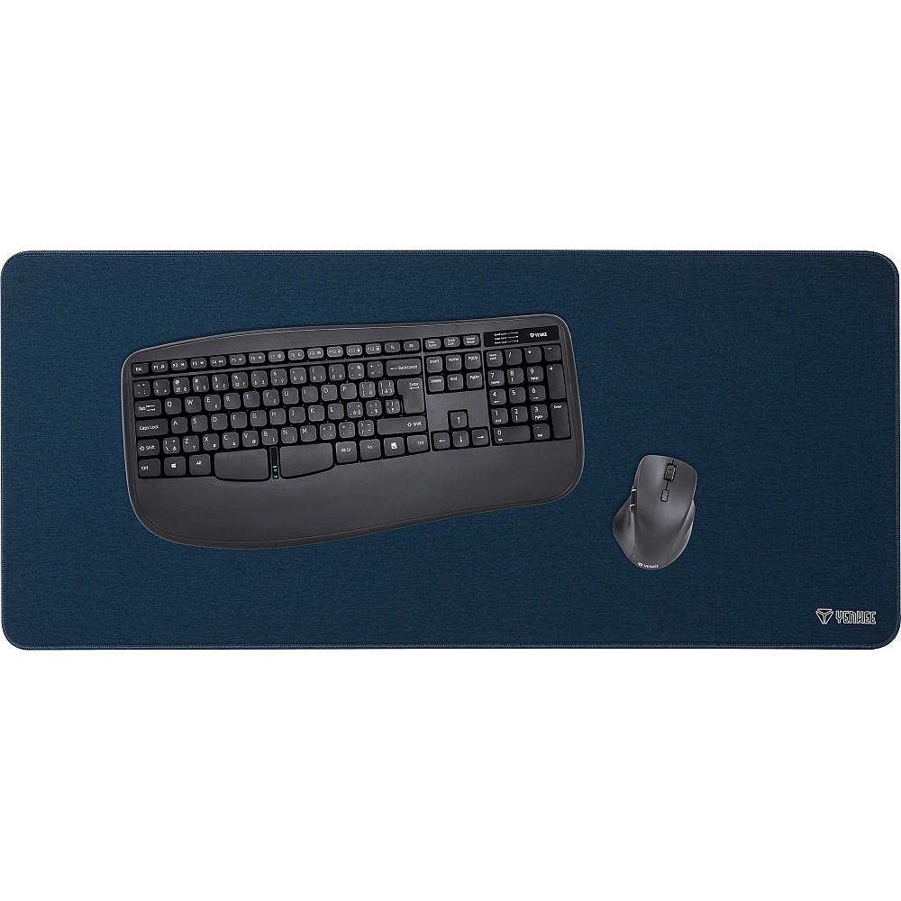 YENKEE YPM 9040BE Office Mouse pad XXL, 900x400x4 mm, Μπλε