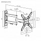 BRATECK LDA40-223 Βάση TV επιτοίχια με βραχίονα (max V:200x200)