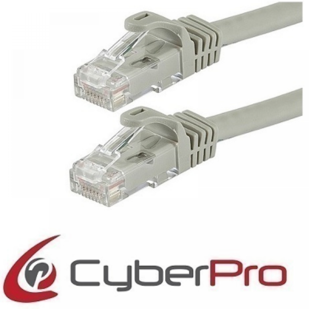 CYBERPRO CP-A6C005G Cable UTP Cat6a gray 0.5m